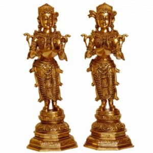 Deep Lakshmi Statue Pair