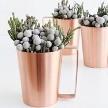 PURE COPPER FLOWER POT