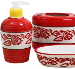 Ceramic Toiletry Bathroom Set