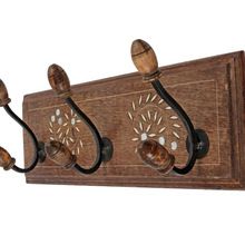 Coat Hooks Rack Mirror