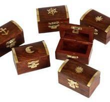 Wooden Pill Boxes