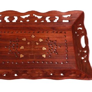 Wooden Snack Tea Coffee Serving Tray