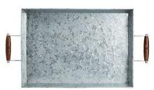 Metal Grey Serving Tray