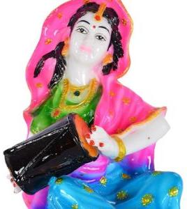 Marble Musician Meera Idol Showpiece