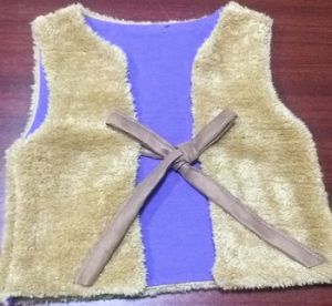 BABIES FUR APRON BIB