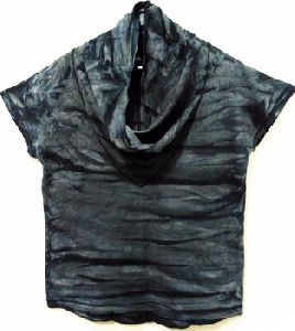 COTTON HIGH NECK WITH DYE AND DYE TOP