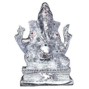 Ganesha Silver Statue
