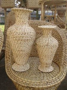 Cane Flower Vase