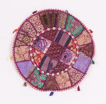 Bohemian Patchwork pouf