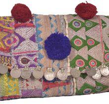 cotton patchwork CLUTCH