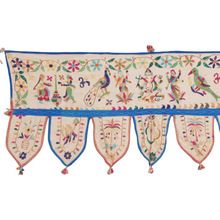 embroidered toran door wall hanging