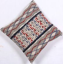 Kantha Paisley Cushion Cover