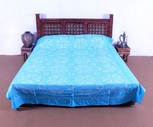 velvet embroidered bedspread