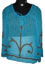 Women georgette fabric top