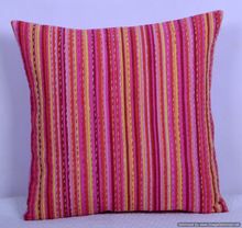 Stripe Kantha Cushion Cover