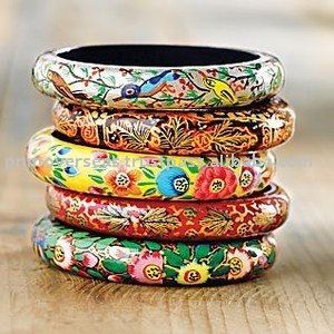 Christmas Wooden Bangles