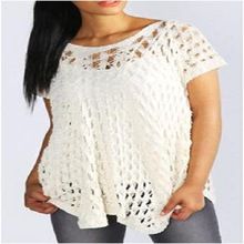 Cotton Net Fabric Top