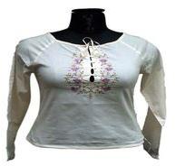 embroidered ladies tops