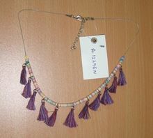 Thread Tassles Necklace