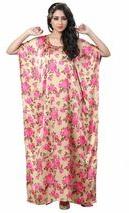 Floral Style Colourful Ankle Length Kaftan dress