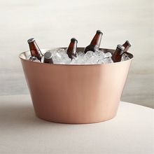 Copper plated Stainless Steel Ice buckets Tub