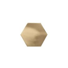 Hexagon brass coasters