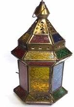 Moroccan Metal Candle Lantern