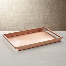 Stainless Steel Copper Plated Tray