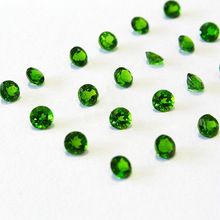 Natural Cutting Chrome Green Diopside Loose Gemstone