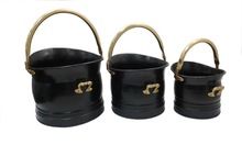 Metal Planters with Handle