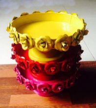 DECORATION FLOWER CAKE STAND