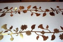 Decorative Flower design metal frieze