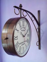 Vintage metal wall clock