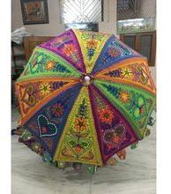 Embroidered Garden Parasols Umbrella