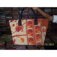 Kantha Large Shopping Bags