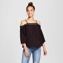 Cold Shoulder Blouse Top