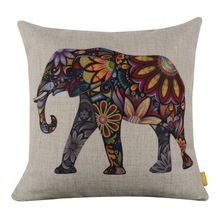 Cover Oil Painting Printed animal Cushion Cover