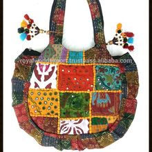 Ladies Handmade Patch Work Handbag