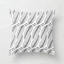 Leaf Printed Pillow Case