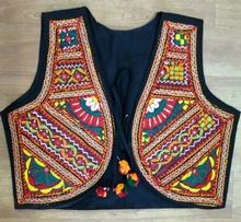 Traditional rajasthani badmeri mirror work Koti Jacket