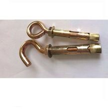 Spring toggle anchor bolt