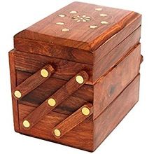 Antique Decorative Jewelry Box / Case