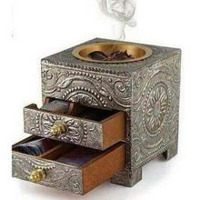 Bakhoor Incense Burner With Drawer Incense Box
