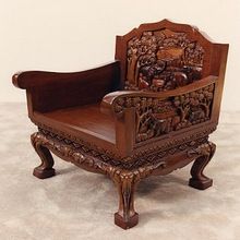 Hand Carved Wooden Chairs Sofa