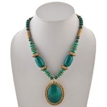 Tibetan Style Beaded Jewelry Necklace