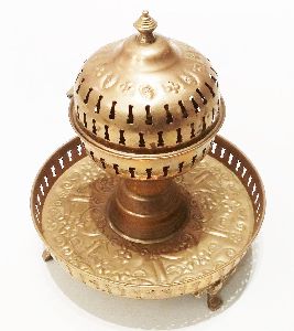 Vintage Ceremonial Incense Brass Burner