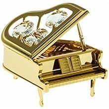 Vintage Gold Plated Piano