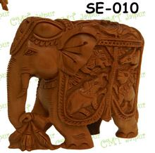 Sandalwood Carved Elephant