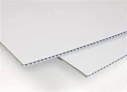 white corrugated sheets