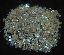 Natural Cabochon Rainbow Moonstone